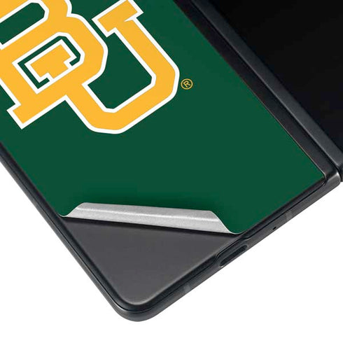 Baylor University BU - Green Galaxy Z Fold4 5G Skin